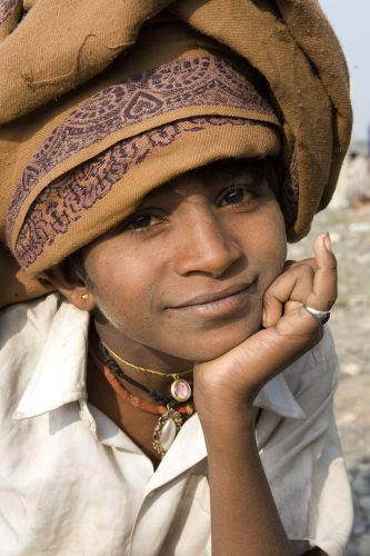 Portrait-denfant-Bhil