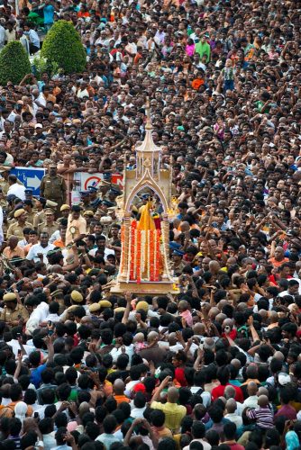 Procession de la Vierge Marie